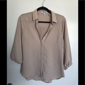 Express button-up blouse